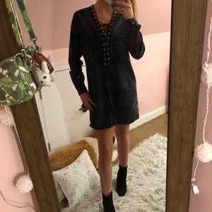 plaid dress